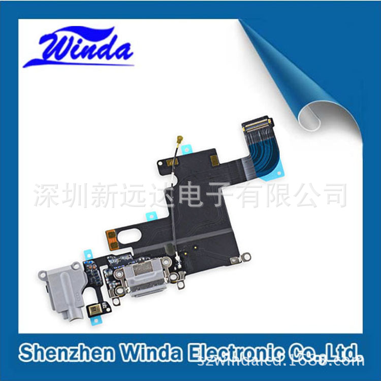 原装白色iphone6g尾插充电音频排线,苹果6代尾插,6G尾插音频排线