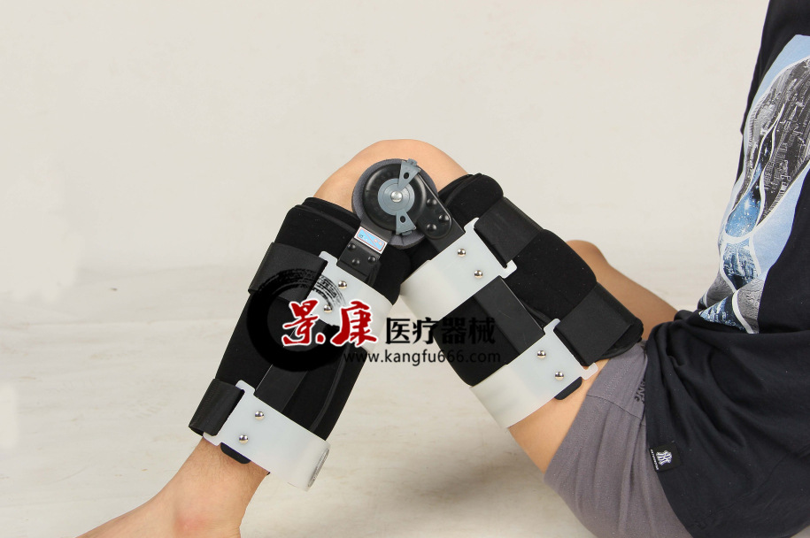 护膝韧带损伤拉伤可调膝关节固定支具下肢矫正