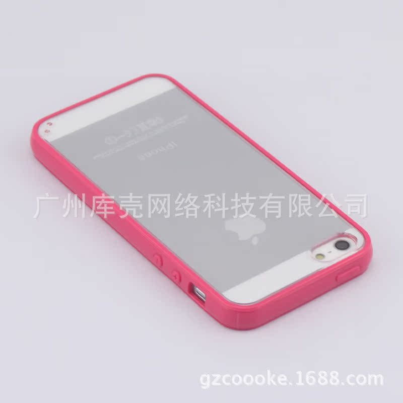 iPhone5透明光面糖果彩色