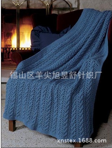 针织盖毯披毯,,婴幼儿毯子,针织靠垫套整套