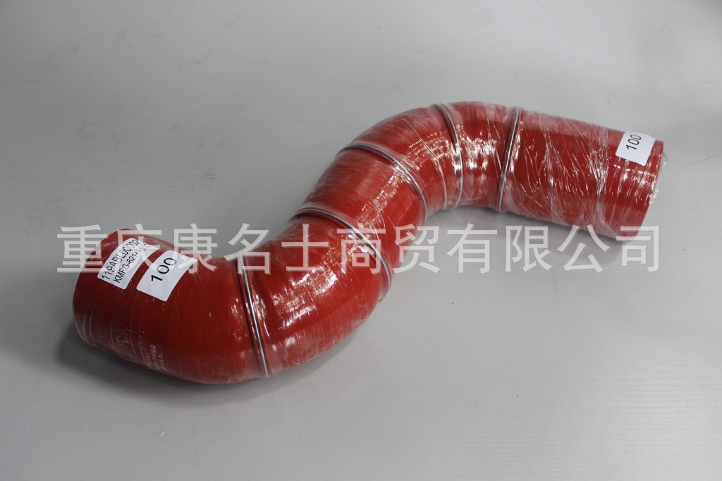 特种胶管KMRG-621++500-大运胶管119ABL00002-内径100X硅胶管耐温,红色钢丝5凸缘5Z字内径100XL620XL480XH410XH430-3