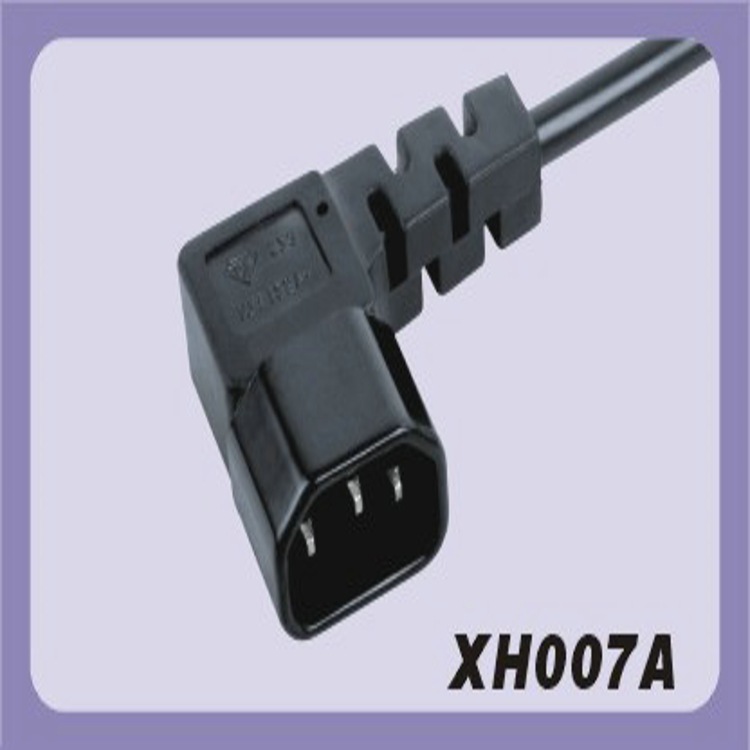 (热)欧规对插电源线 墨西哥电瓶车电源线 法式