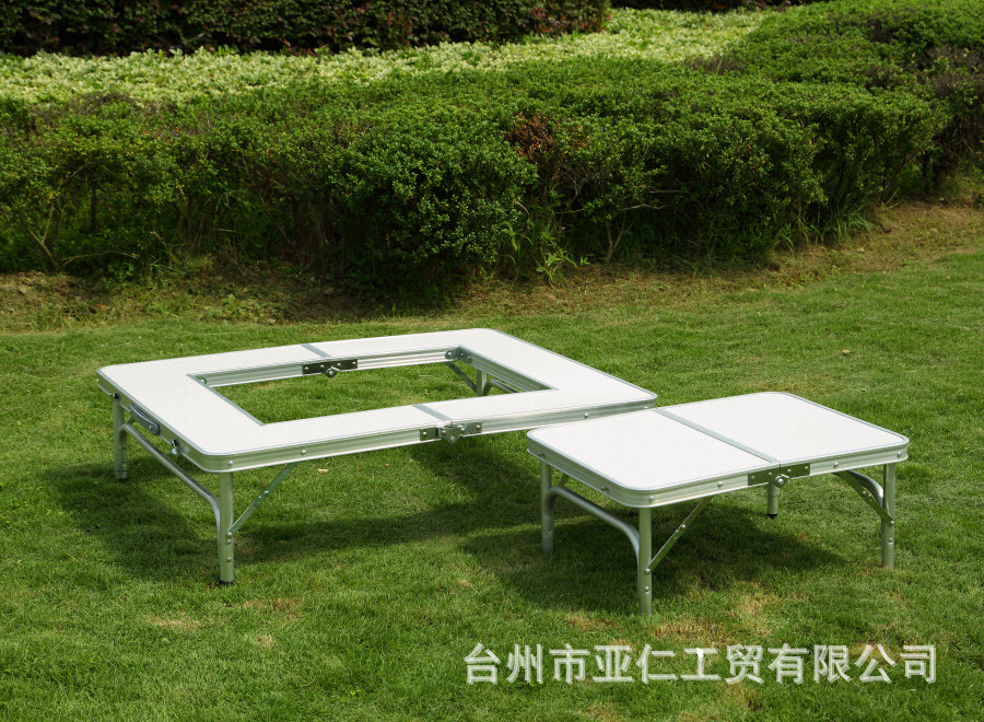 【厂家直销 便携式分体铝合金折叠桌 小桌 床上