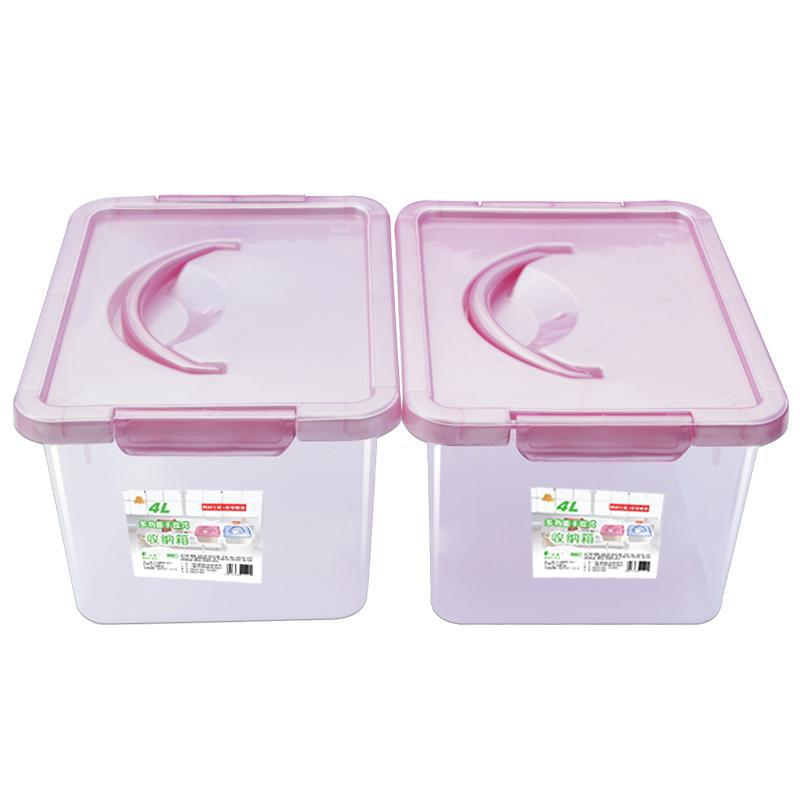 新款手提收纳箱：4L.