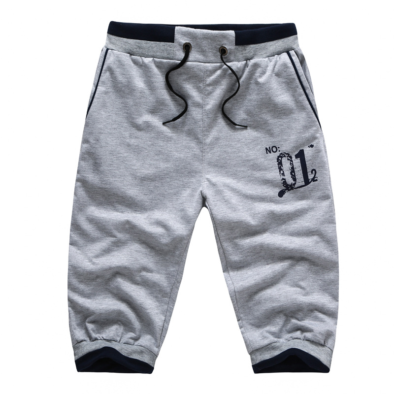 2014新款男士<em>休闲裤七分裤男短裤</em>男士针织裤