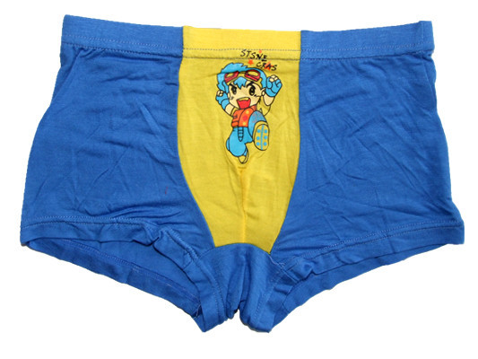 童<em>内衣内裤</em>-<em>光头强</em>莫代尔纯棉男童儿童平角裤