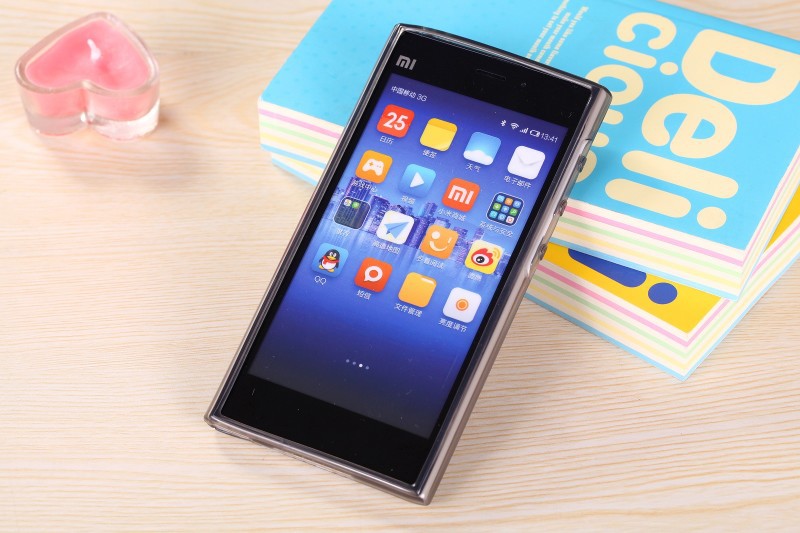 手机保护套-小米3手机壳 透明手机保护壳套 M