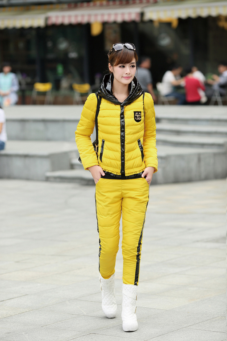 批发采购女式棉衣-品牌女装棉衣套装女韩版冬