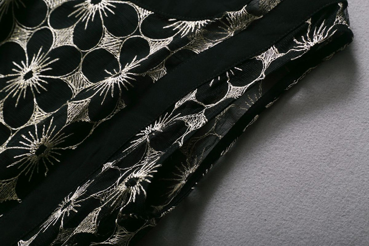 批发采购连衣裙-2014夏季长款波西米亚黑色长