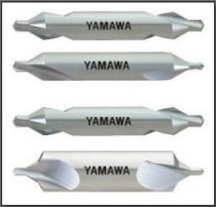 钻头-原装日本YAMAWA中心钻标准高螺旋沟P