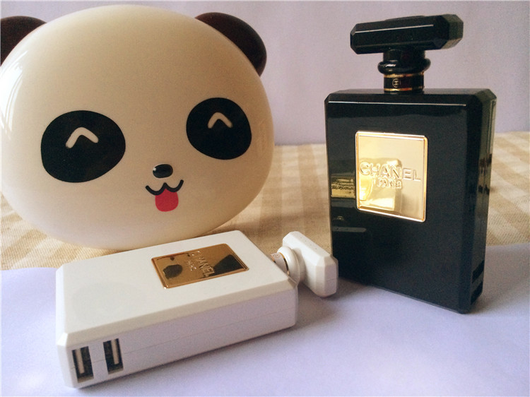  最新款香水 瓶移动电源12000毫安 时尚小香风