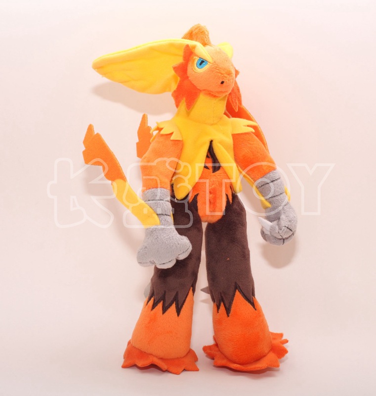 blaziken pokemon plush doll