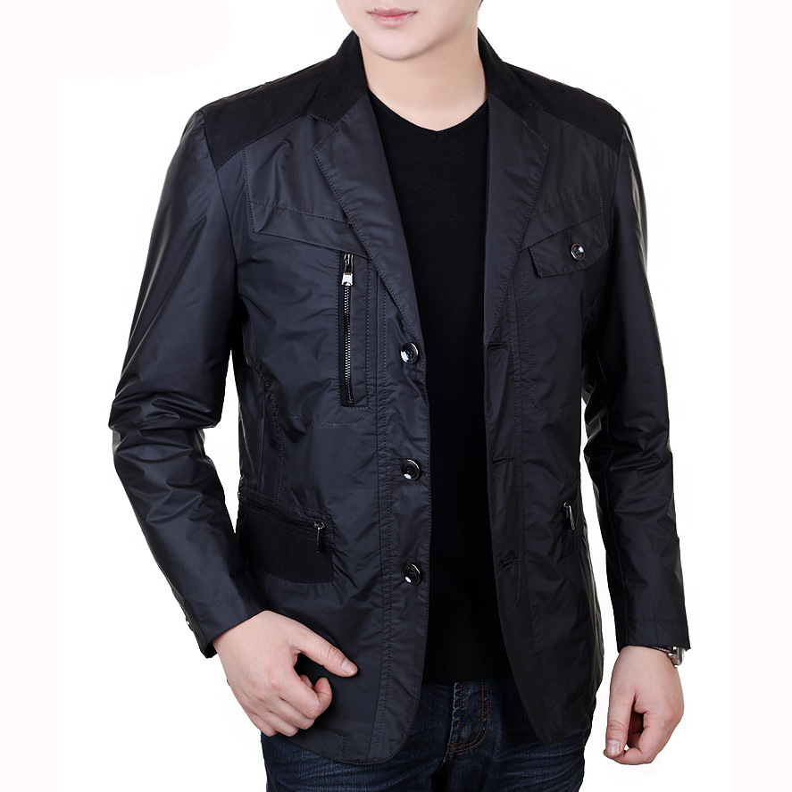 2014春季新款男式夹克<em>外套批发休闲男士</em>服装