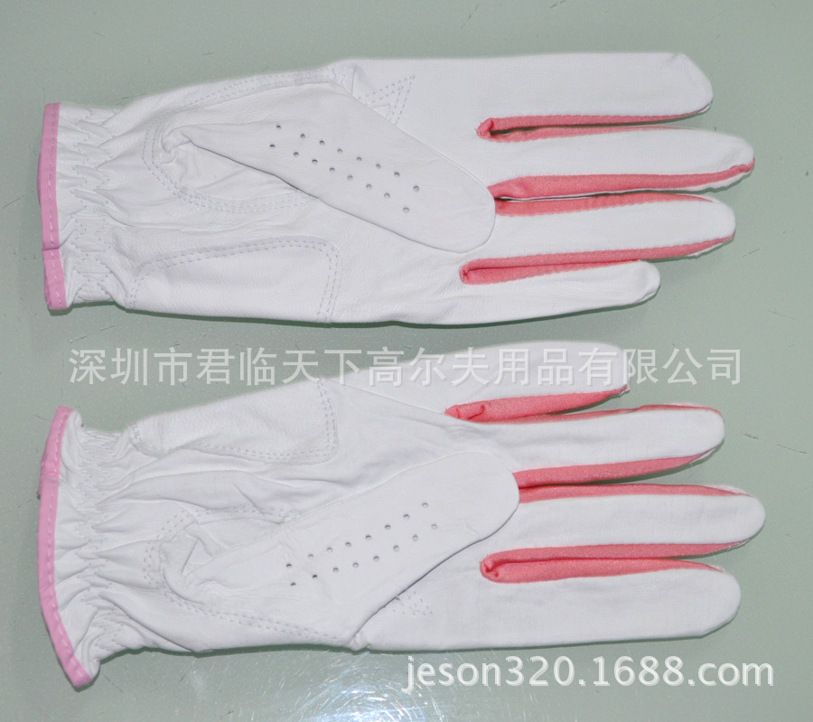 供应高尔夫用品 女士高尔夫手套 印尼小羊皮 订做品牌 案例-40