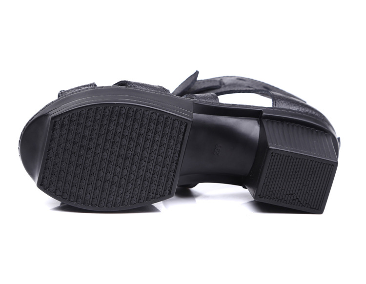 <em>凉鞋</em>-2014夏季新款 <em>淑妹</em>正品真皮 高跟皮带打