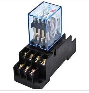 【带灯小型中间继电器天正HH52P-N HH53P】