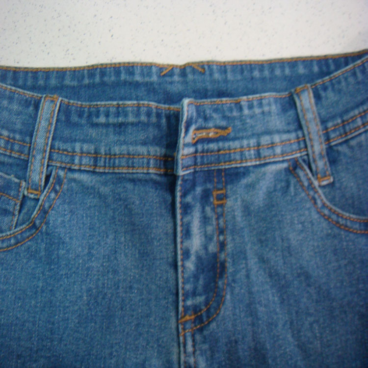 【2014高<em>腰包臂</em>新款春夏装弹力修身显瘦牛仔