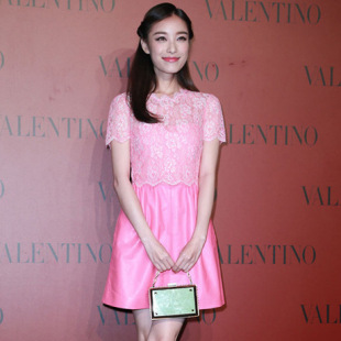 批发采购连衣裙-范冰冰 欧美明星倪妮同款蕾丝