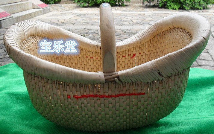 柳编簸箕 手工编织柳编筐篮子 垸子筐 农家乐