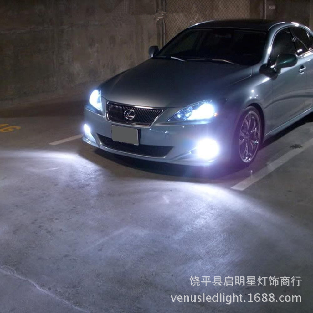 LED汽车前照灯 汽车改装LED远近光灯 LED前大灯 H13 汽车COB大灯高清图片