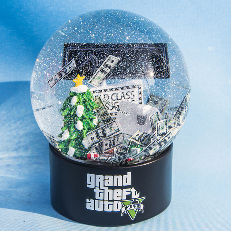 【发光雪花球|树脂圣诞老人带发光雪花球 雪花球厂家专业生产】价格,厂家,图片,塑料、树脂工艺品,东莞市天雅工艺礼品有限公司-马可波罗网