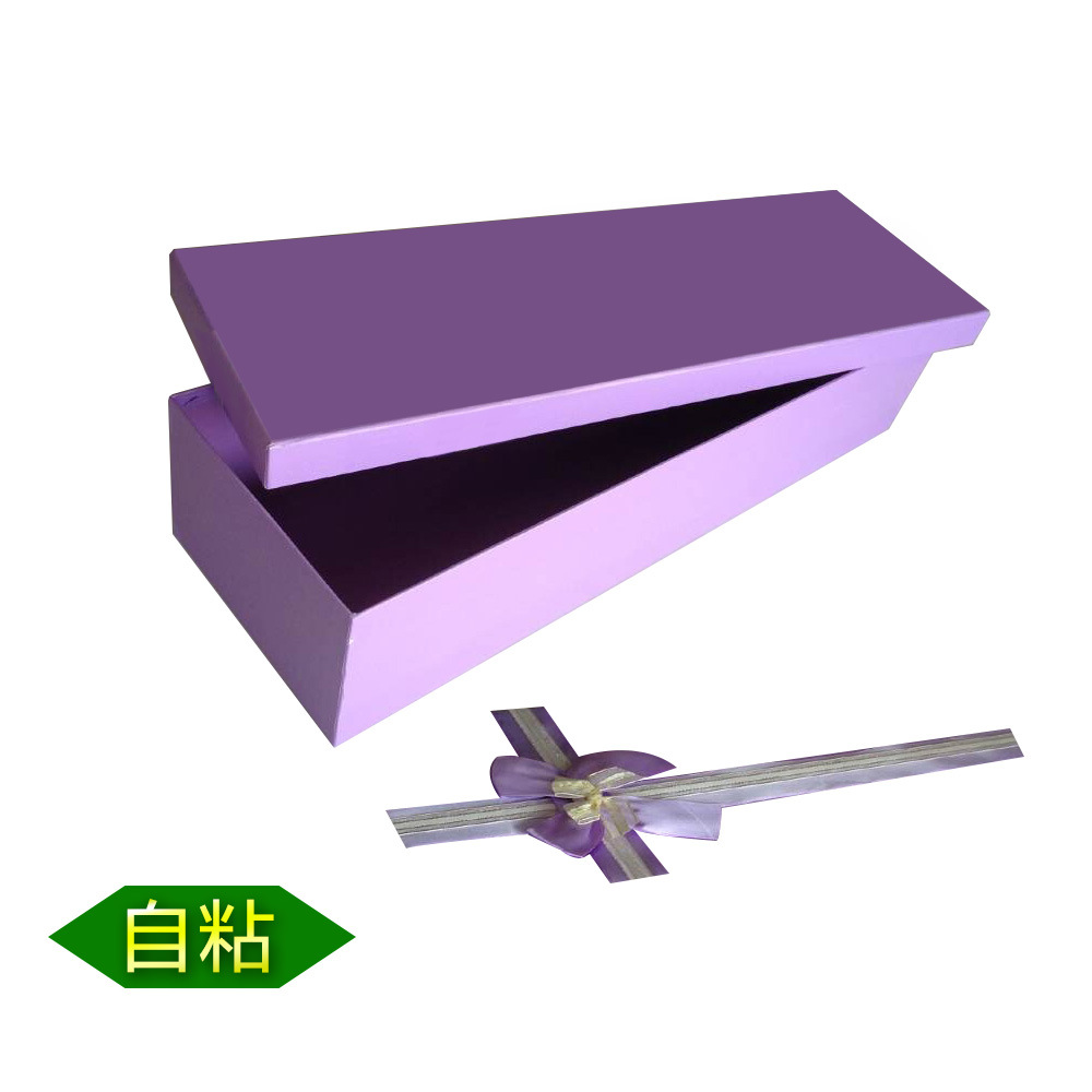 鲜花盒要蝴蝶结自粘