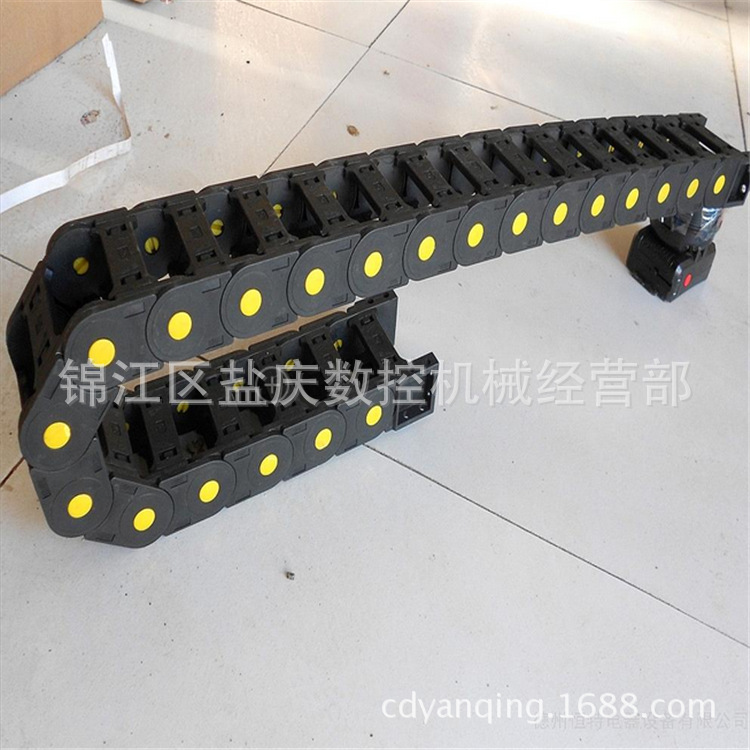 大量供应数控机床工程塑料拖链35*50规格 电缆坦克链 质量保证