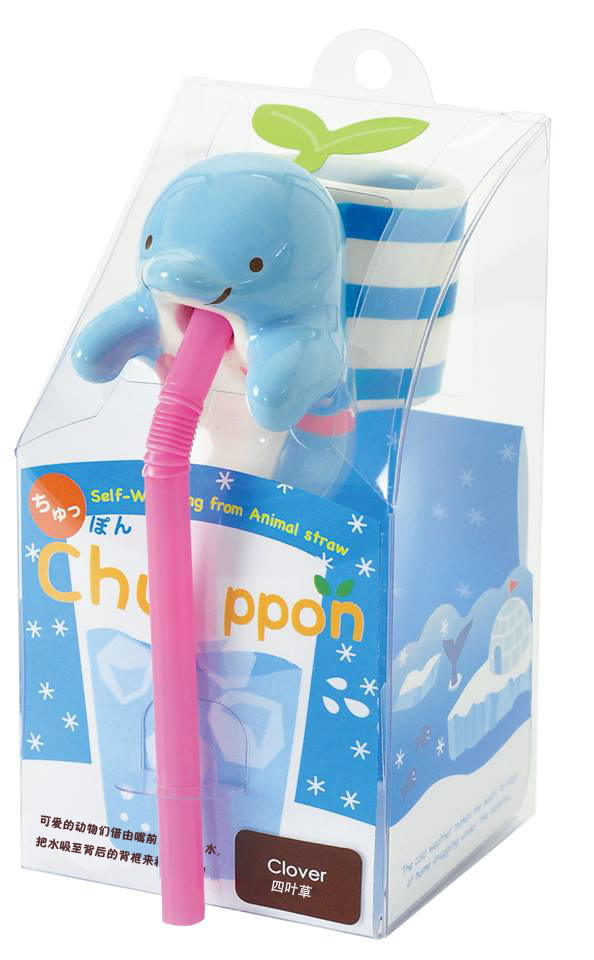 chuppon吸水盆栽-海豚