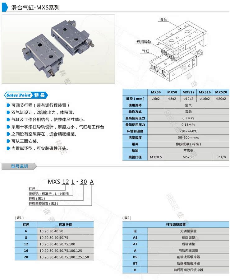 MXS氣缸