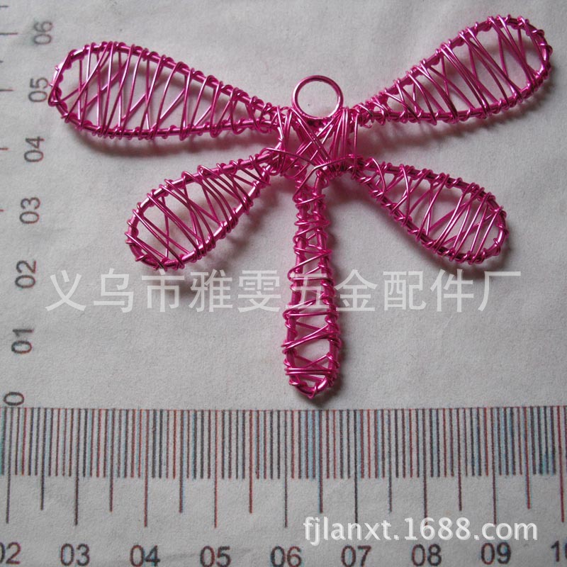 【浙江义乌工厂低价供应电泳彩色立体铁丝铁线