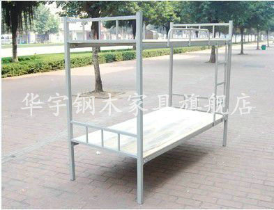 床类-批发供应 华宇方管欧式铁艺床双人床 量大