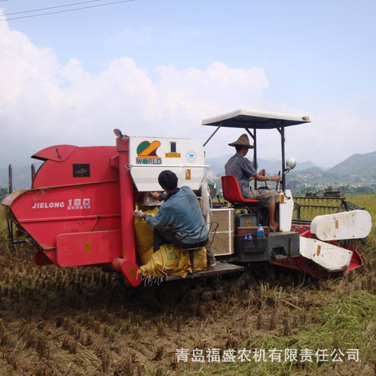 福盛农机 大量销售 小型小麦水稻联合收割机