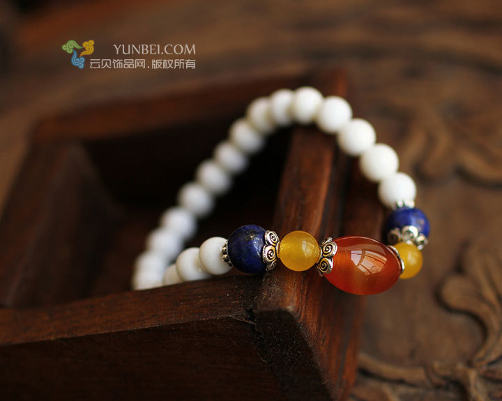 批发采购手链-新款异国风情玛瑙天眼珠百搭手