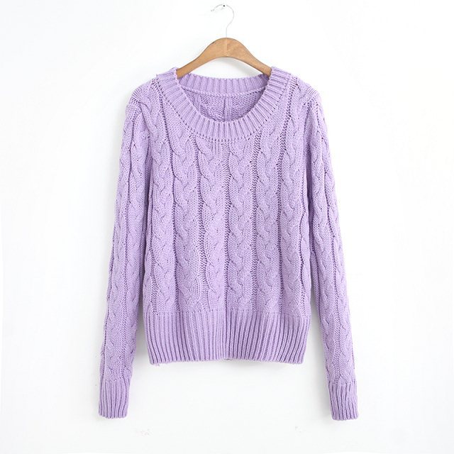 A2-004特价2014春季新款<em>大麻花毛衣</em>女款 图片