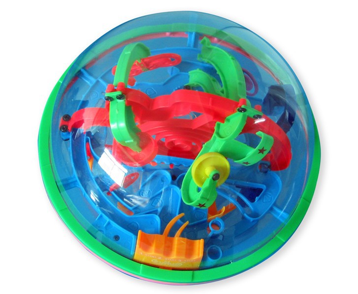 【飞碟迷宫 3D立体迷宫球 魔幻智力球水星号9