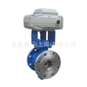 电动V型调节球阀