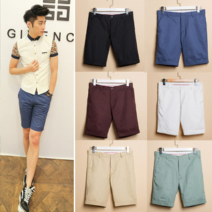 购男式休闲裤-2014 春装 男装 新款 <em>时尚短裤9</em>
