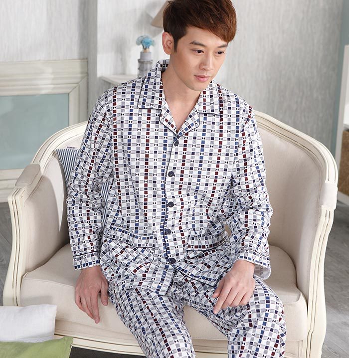<em>睡衣</em>、家居服、睡袍、浴袍-<em>品牌睡衣春秋男款</em>