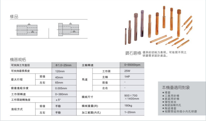 供应[哈特曼]高精度磨床FX-02SP内径研磨机/内圆磨床