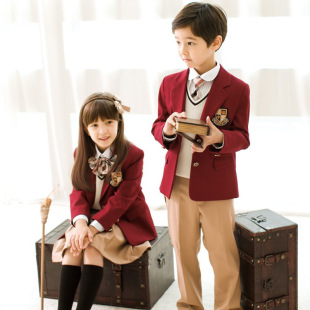 幼儿园园服秋冬款韩版英伦学院校服套装小学生班服演出服dl01