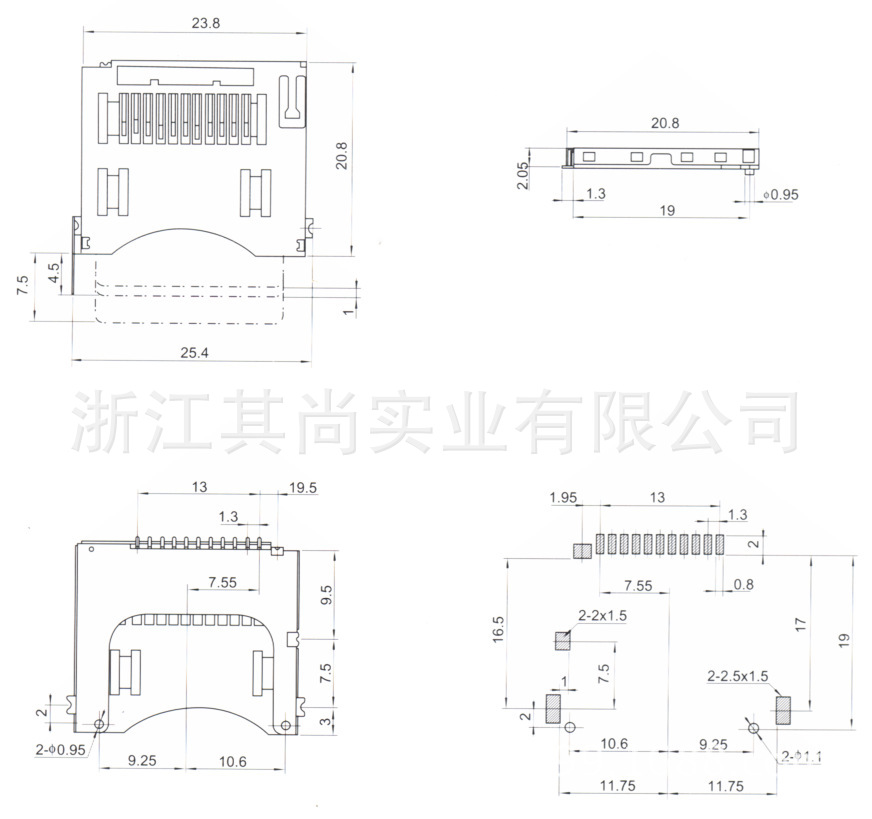 TF08尺寸