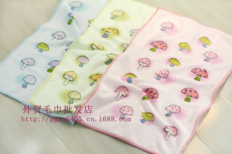 中巾-【伙拼】批发韩国超细纤维卡通印花童巾