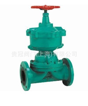 往复型气动衬胶隔膜阀