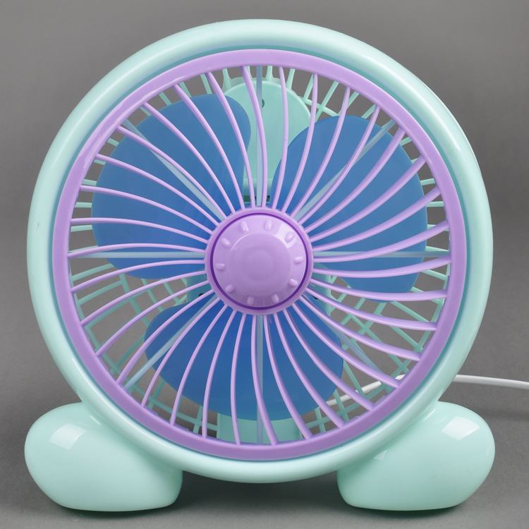 吉风190#迷你转页台扇 可爱造型小电风扇 家居