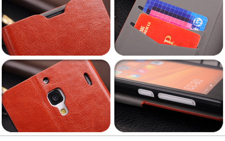 手机套批发 红米手机壳保护套 小米皮套 磁扣疯马纹