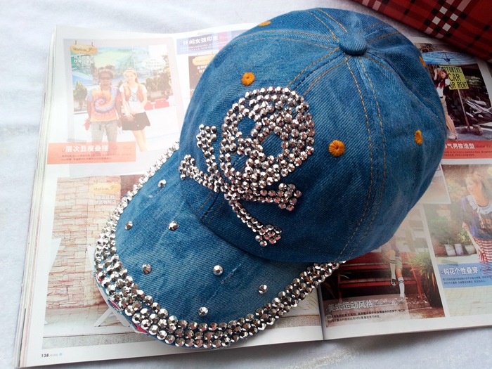 采购帽子-新款磨白做旧牛仔帽子 女 韩版潮帽 