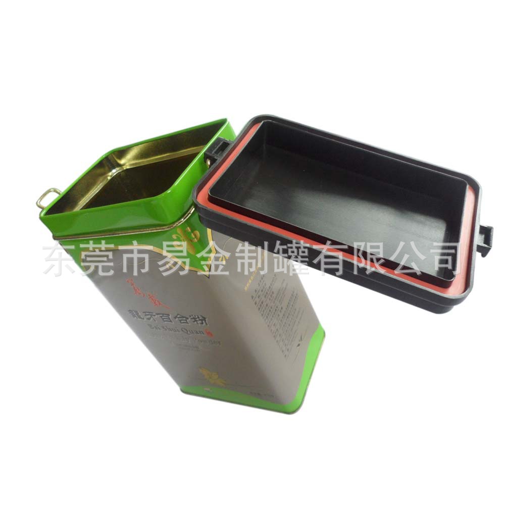 茶叶铁盒定制 长方形马口铁盒