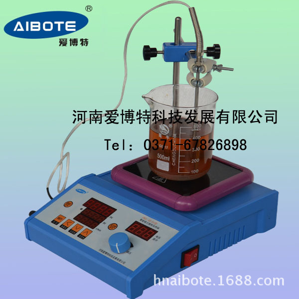 ZNCL-BS-DY型 調壓數顯磁力(加熱板)攪拌器 側麵