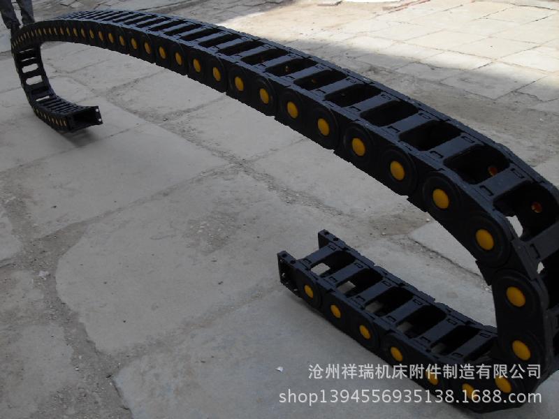 销售机床拖链TL-3全封闭工程拖链 塑料拖链厂家 穿线拖链