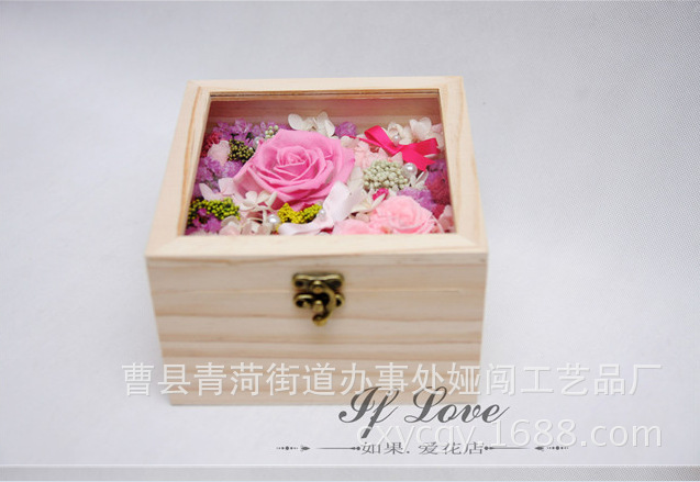 永生花盒  礼品花盒